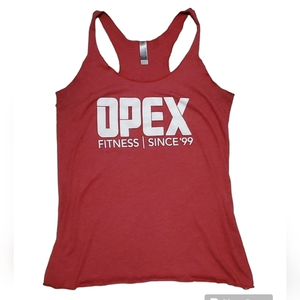 Opex Women's Red Athlete Racerback Tank Top Small‎